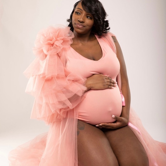 Maternity Robe - Picture 3 of 4